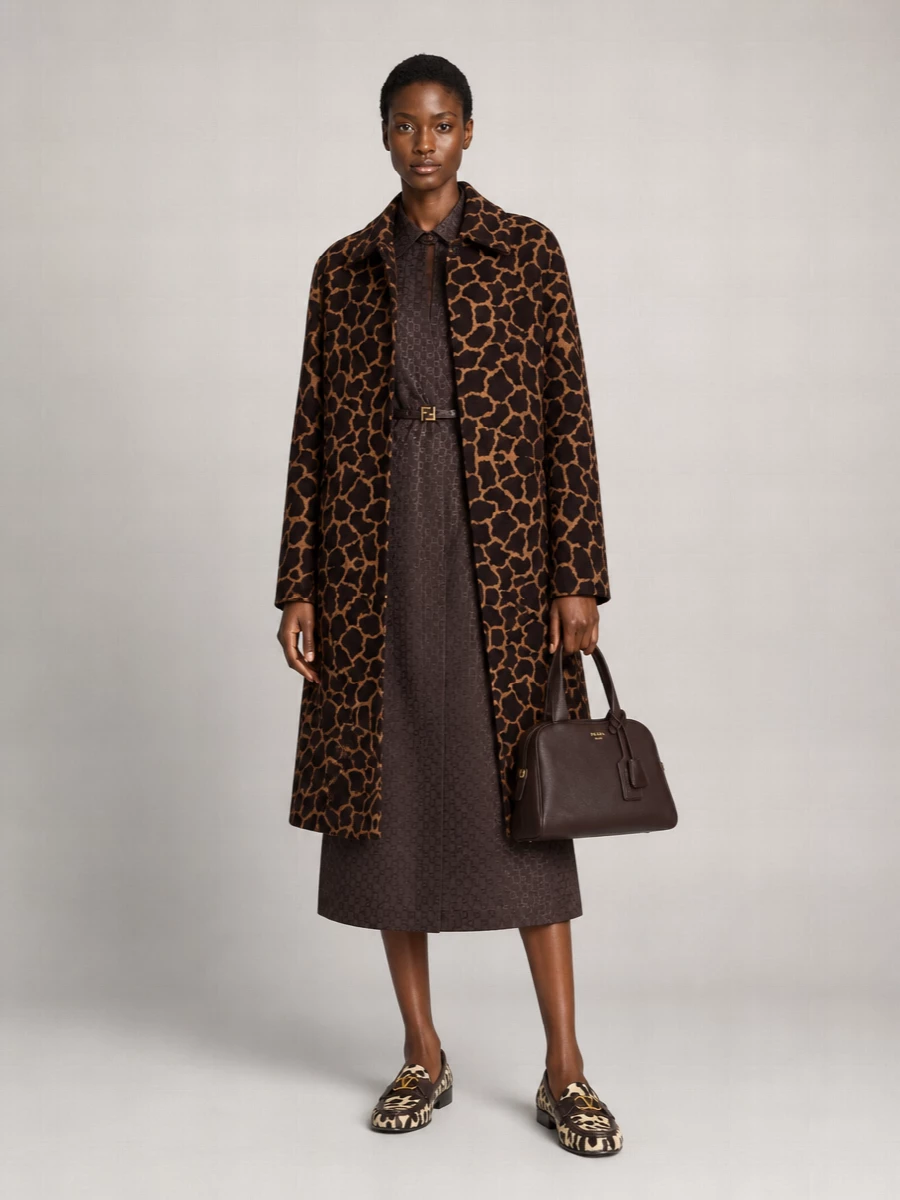 Max Mara Virgin Wool Single Breasted Coat