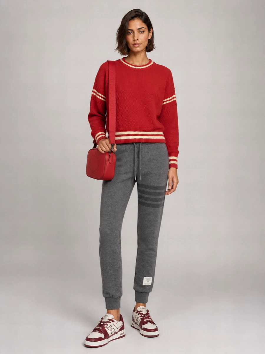 Fendi Leather Low-Top Sneakers