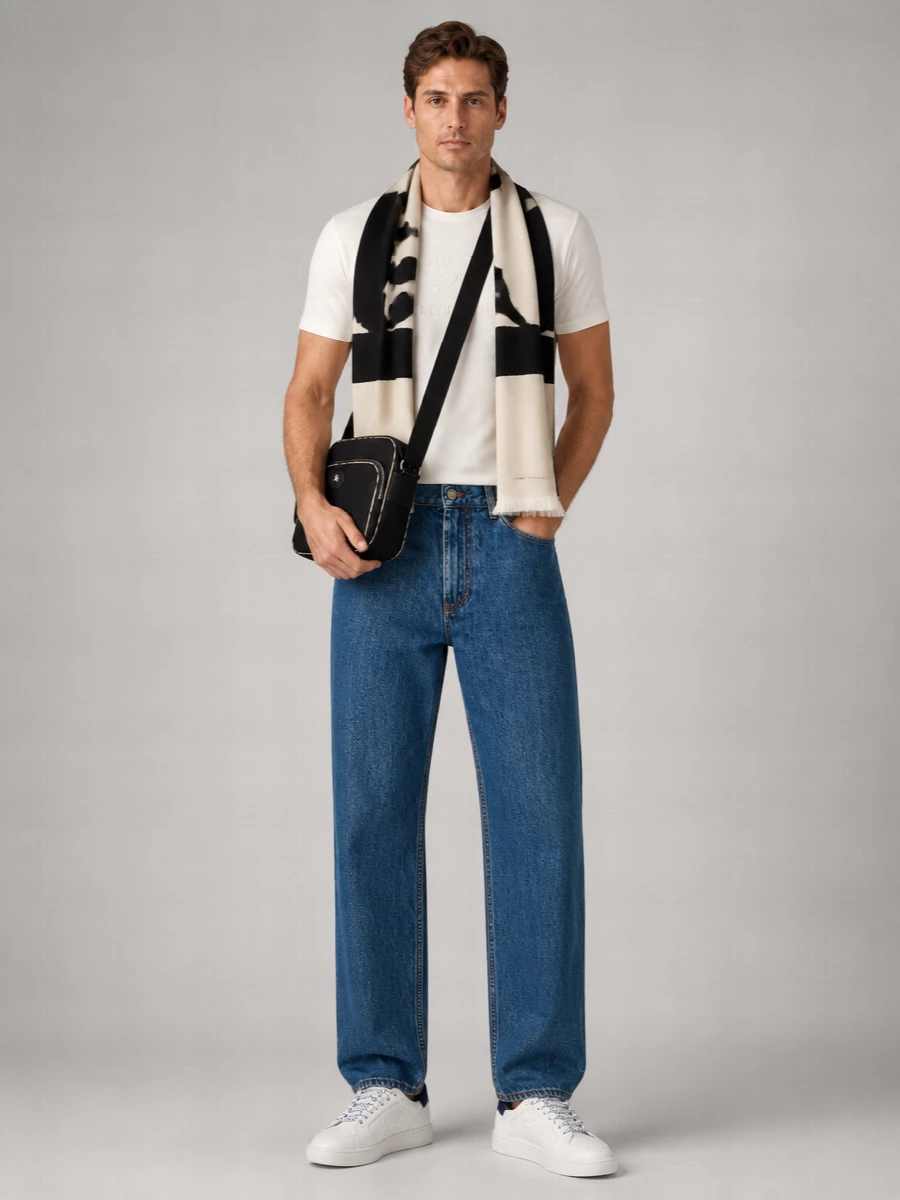 Burberry Denim Straight Leg Jeans