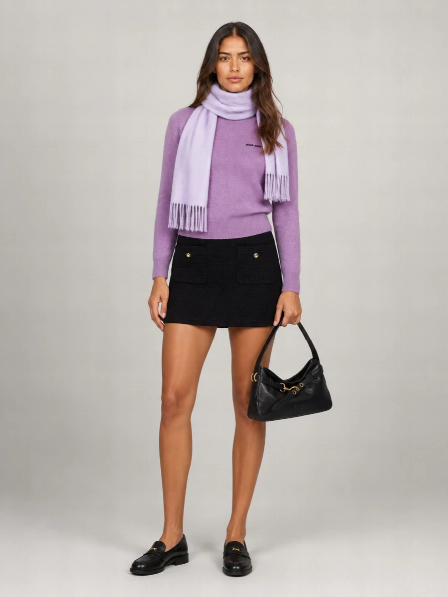Miu Miu Silk Wool Jumper