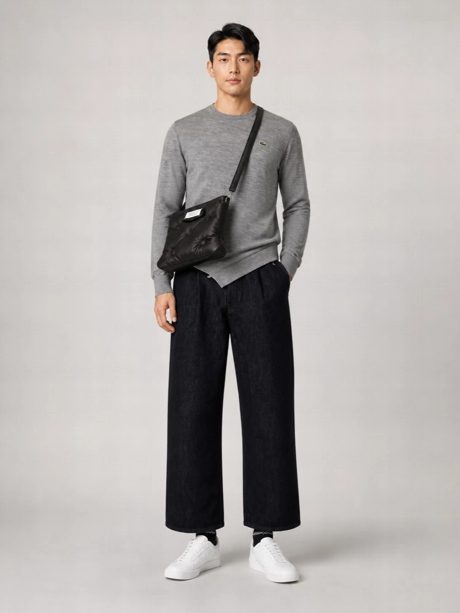 Comme Des Garçons Ribbed Asymmetric Cotton Sweatshirt