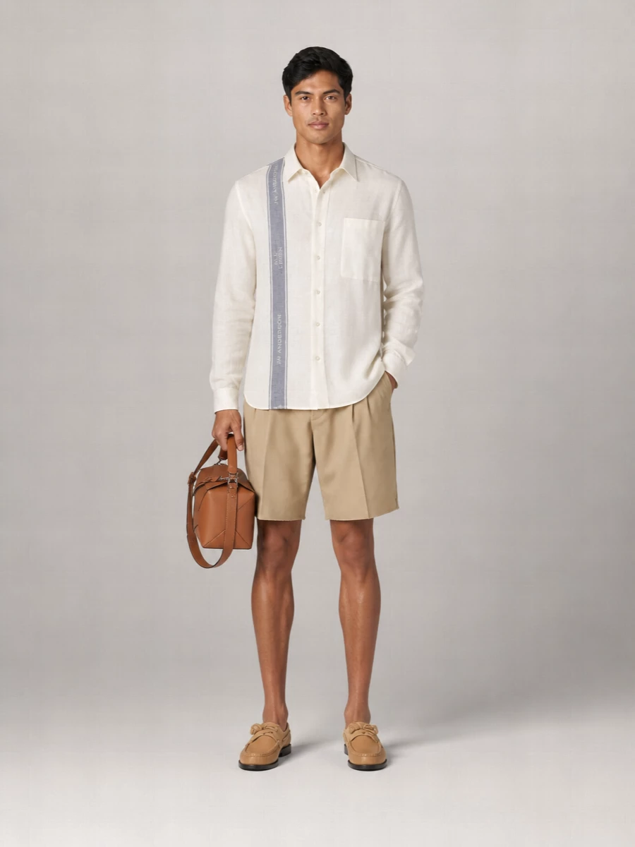 Loewe Leather Campo Loafers