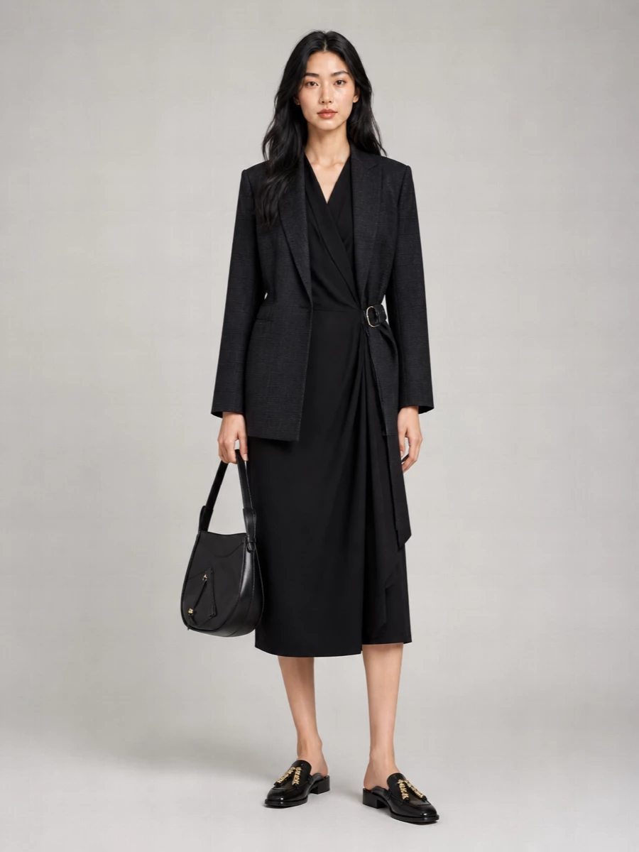 Loewe Embroidered Wool Blazer