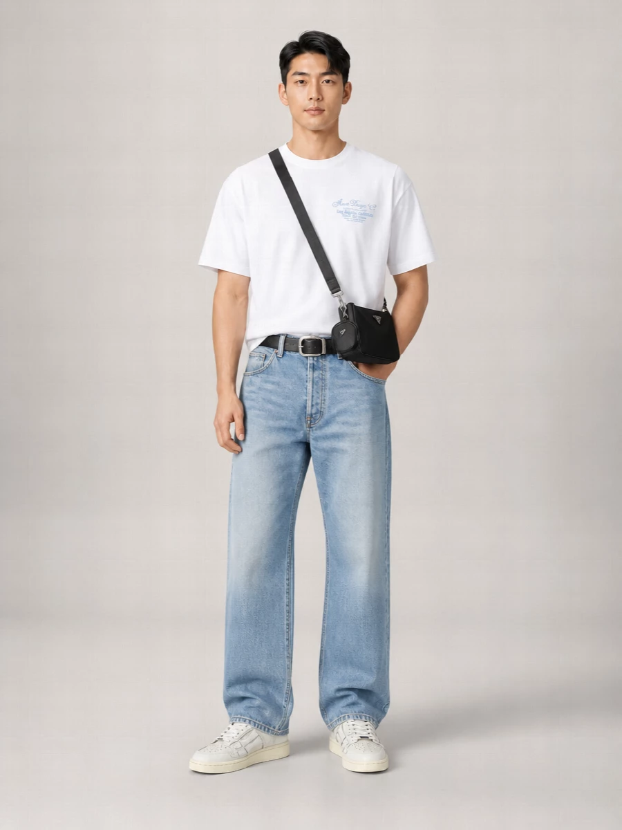 Amiri Leather Low-Top Sneakers