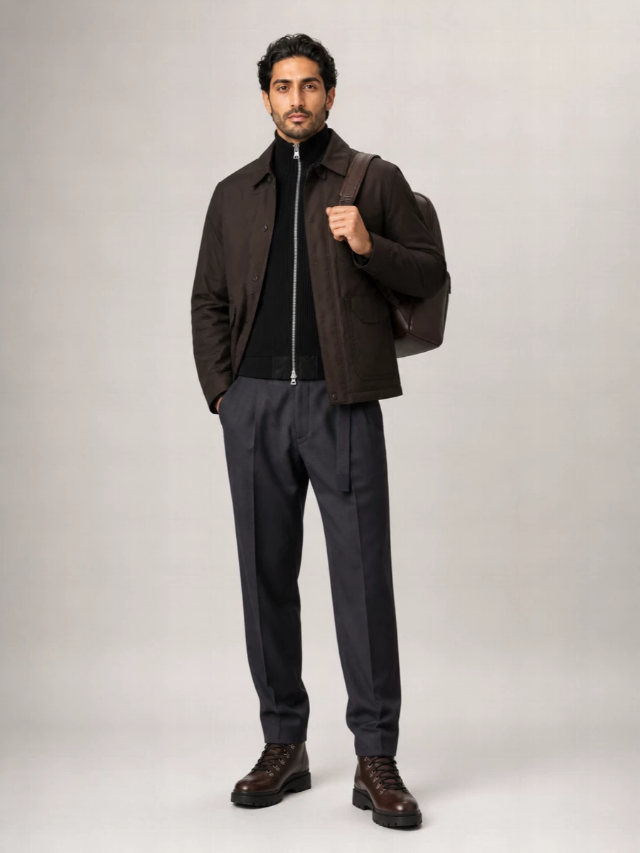 Sacai Reversible Quilted Puffer Jacket