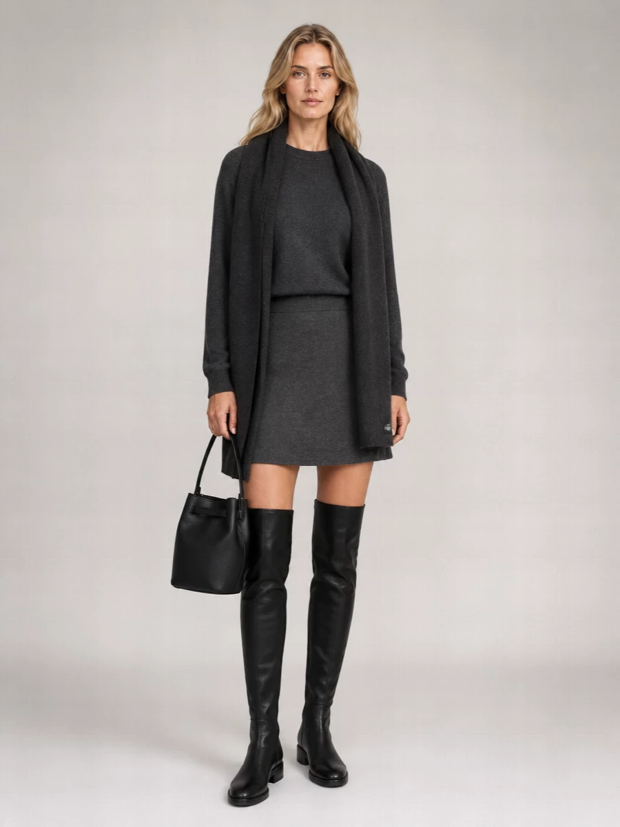 Stuart Weitzman Leather Over-The-Knee Boots