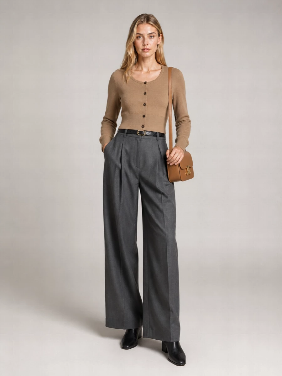 Jacquemus Cashmere Merino Wool Cardigan