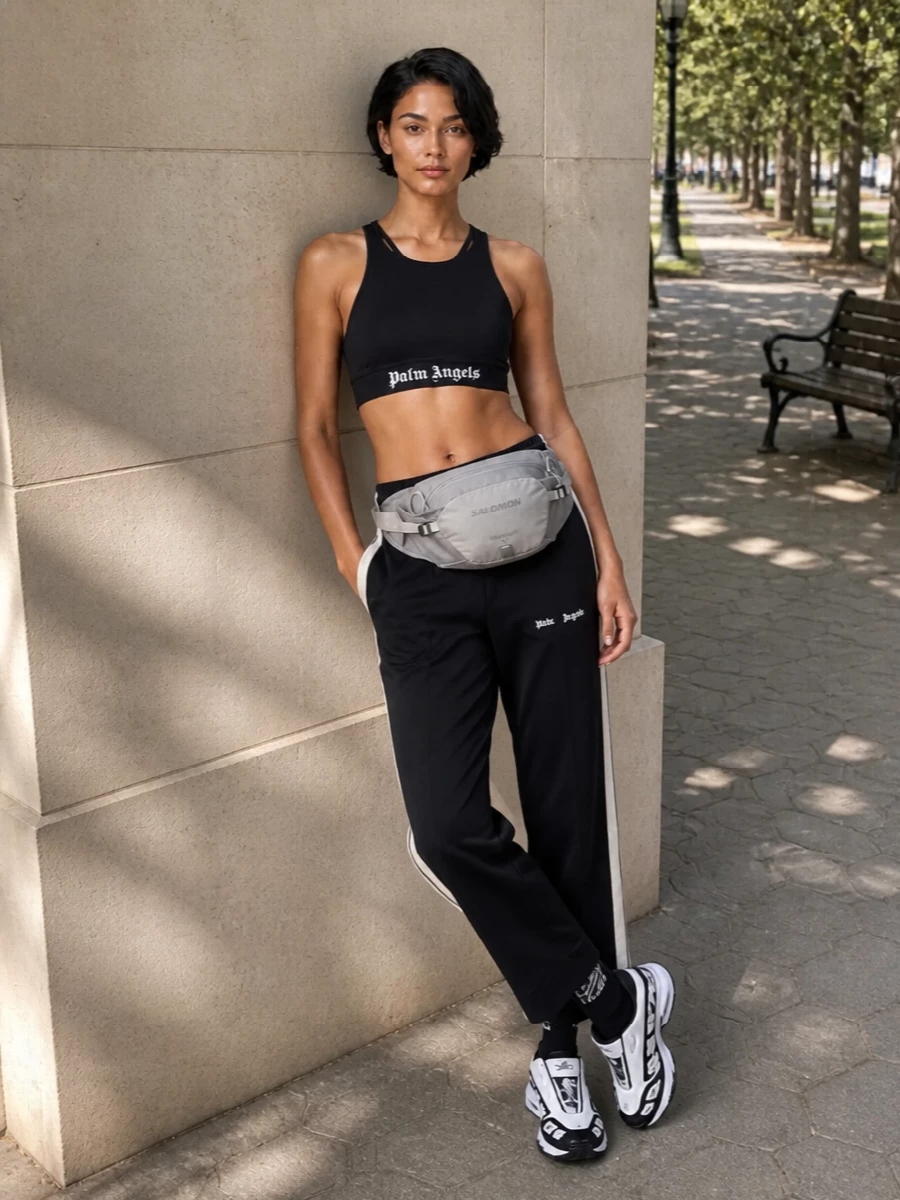 Palm angels bra track pants nike sneakers