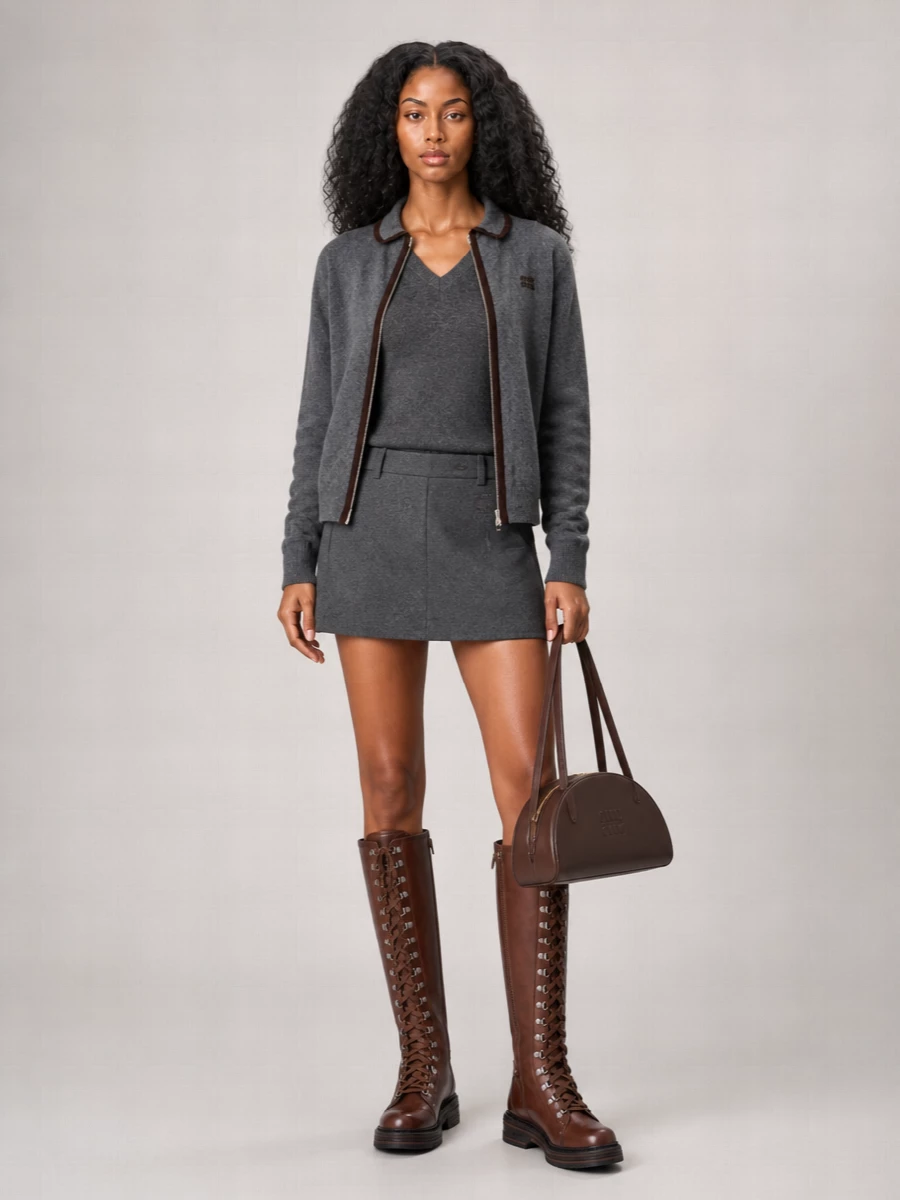 Miu Miu Cashmere Wool Cardigan
