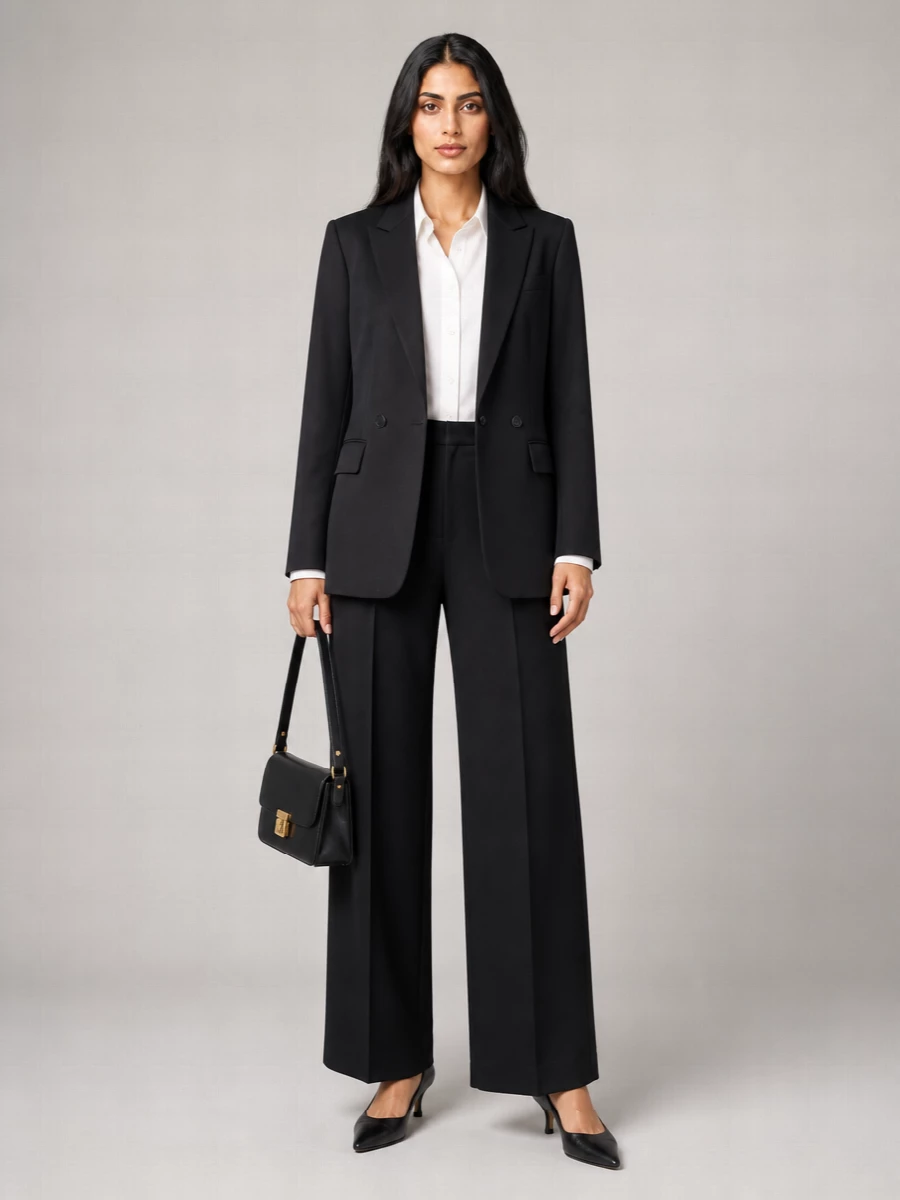 Parosh Virgin Wool Single-Breasted Blazer