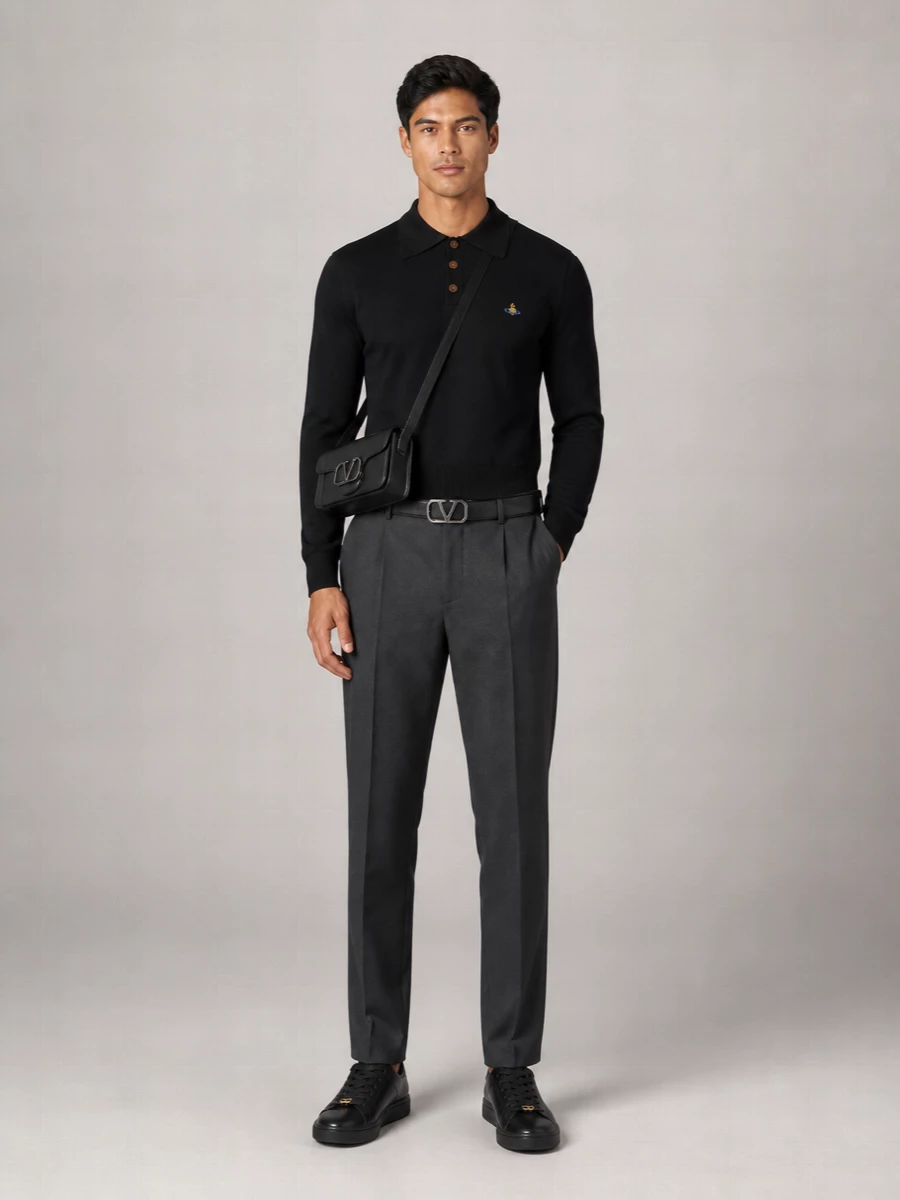 Vivienne Westwood Wool Polo Jumper