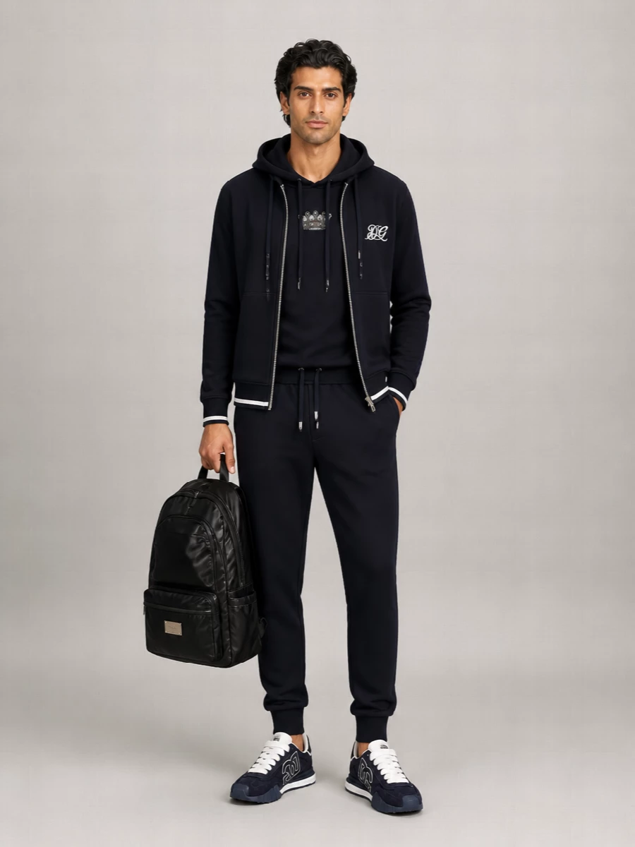 Dolce&Gabbana cotton hooded jacket