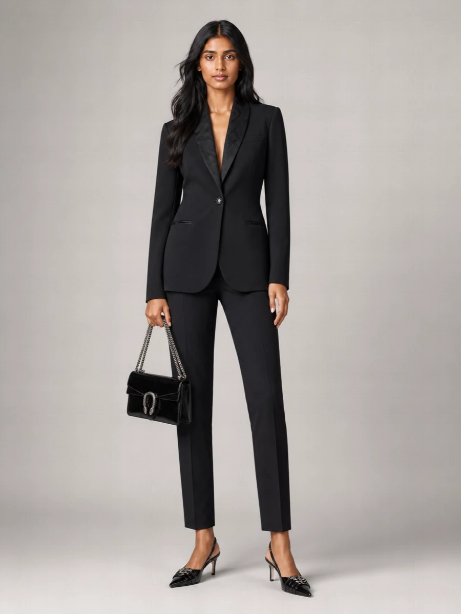 Pucci Virgin Wool Single-Breasted Blazer