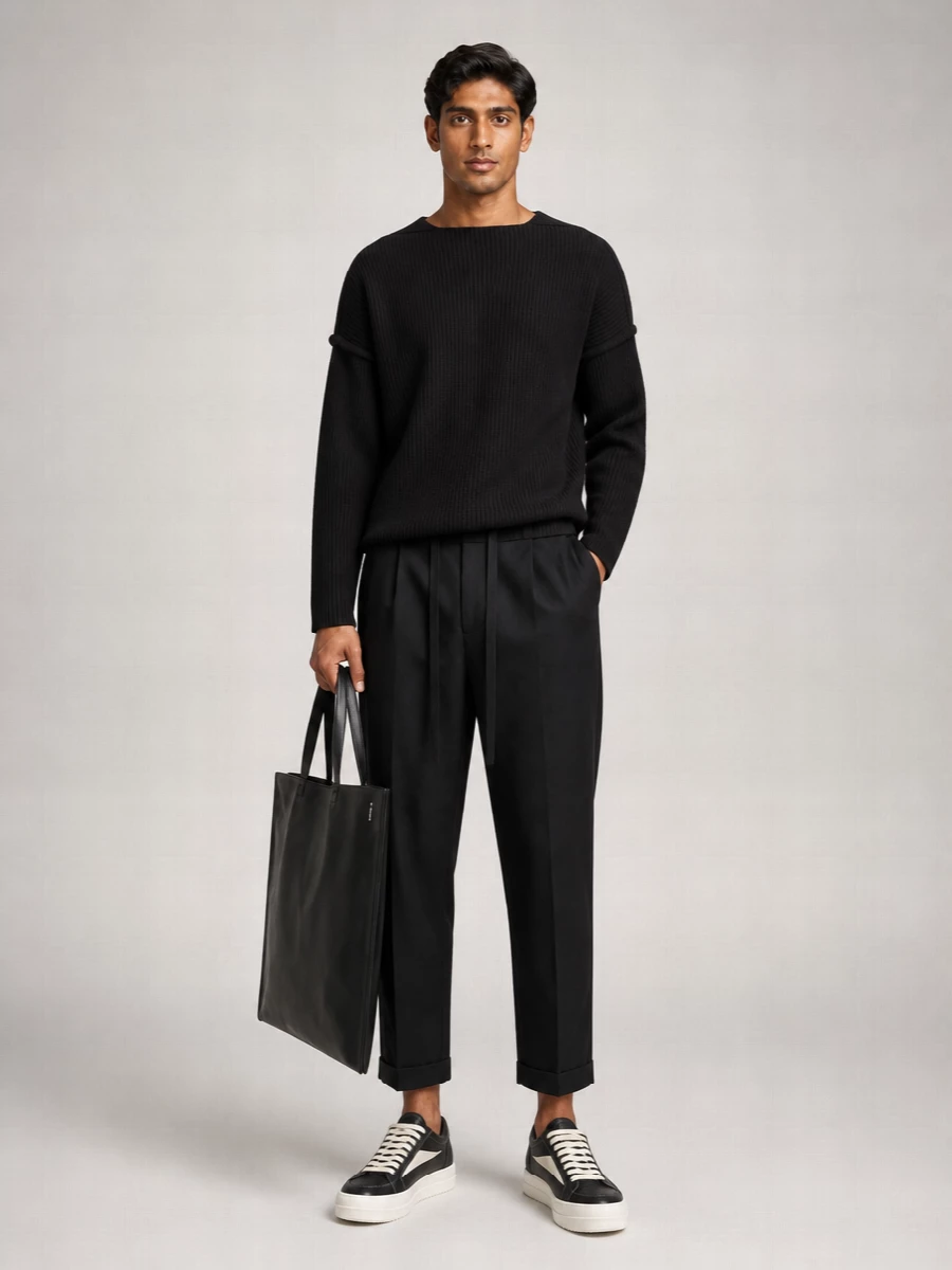 Jil Sander Leather Tote Bag