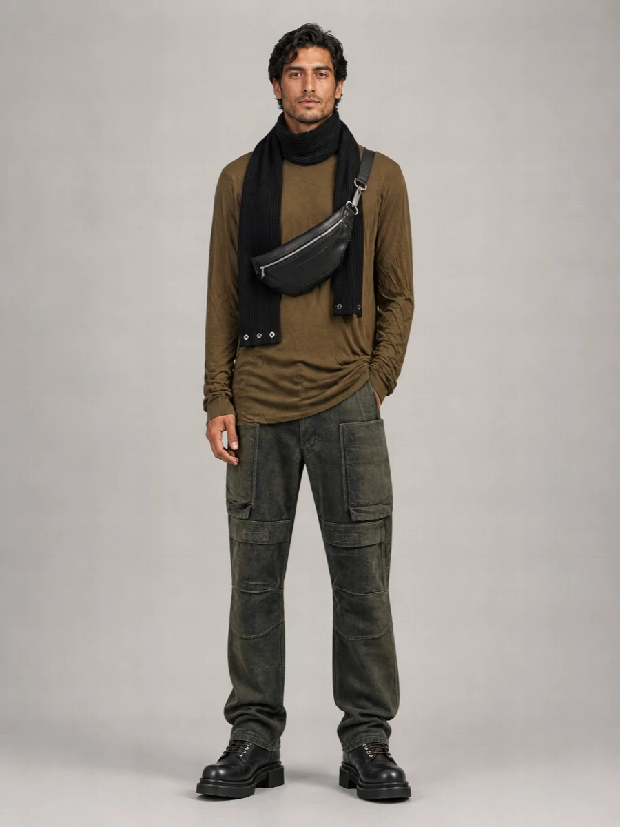 Rick Owens Cashmere Gloves