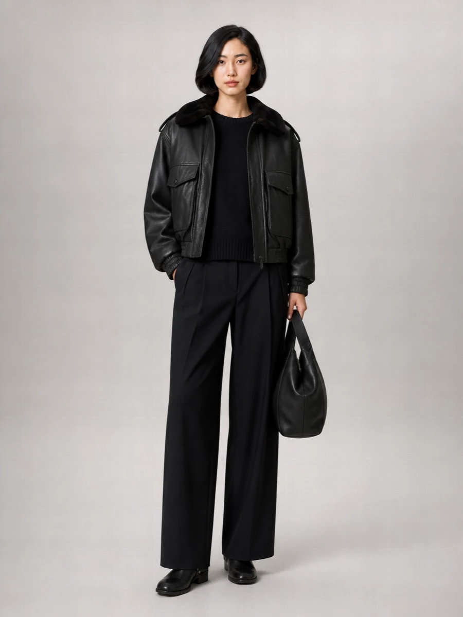Lemaire Scarf Silhouette Twisted Handle Bag
