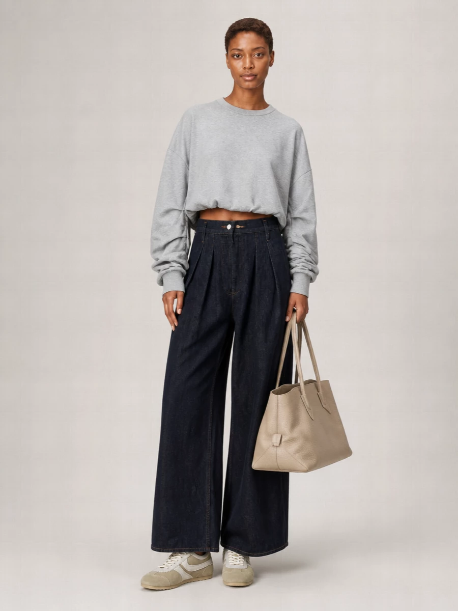 Dries Van Noten Leather Paneled Low-Top Sneakers