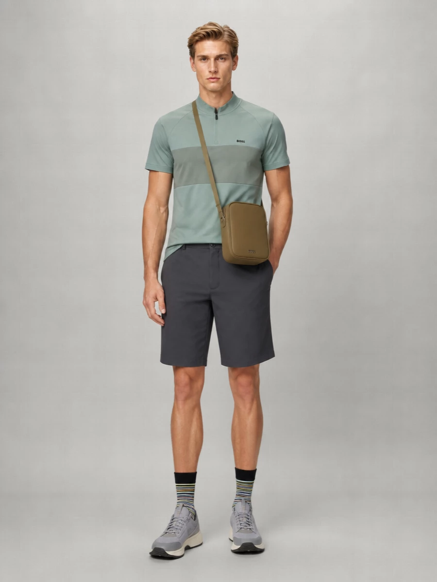 Boss Cotton-Blend Polo Shirt
