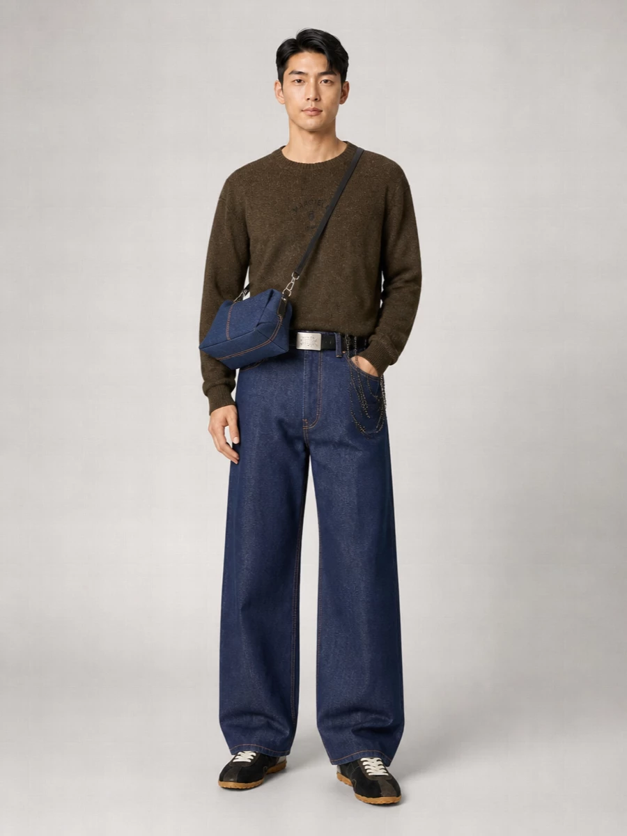 Mm6 Maison Margiela Cotton Flared Jeans