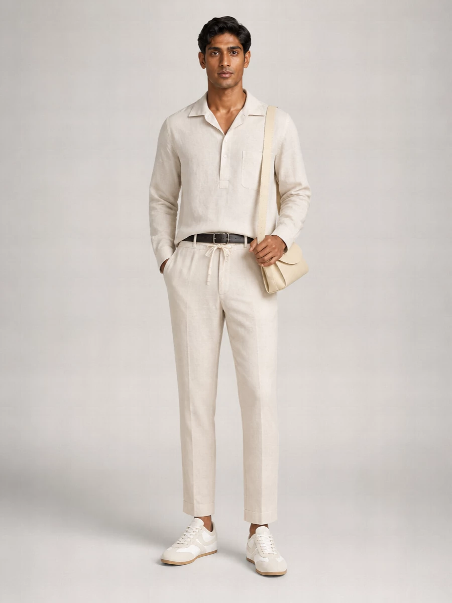 Vince Hemp Straight-Leg Trousers