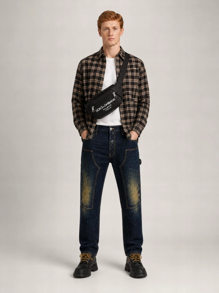 Dsquared2 Denim Loose Carpenter Straight-Leg Jeans