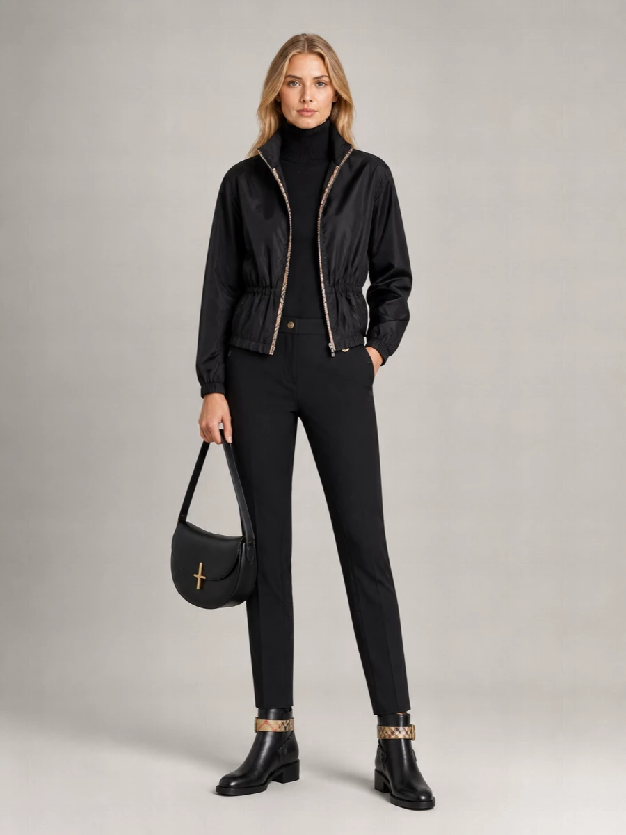 Burberry Fitted Jacket