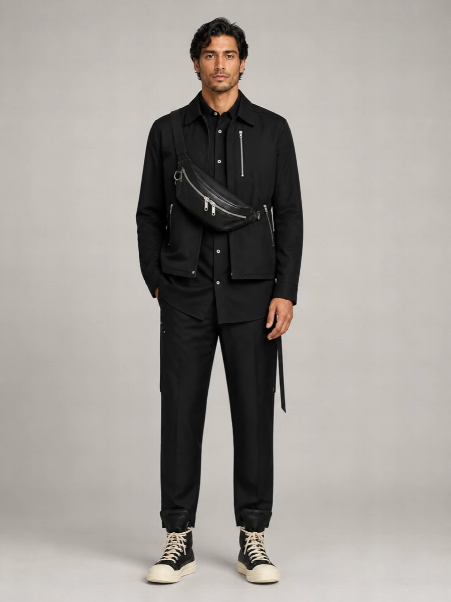 Rick Owens Drkshdw Canvas Boots