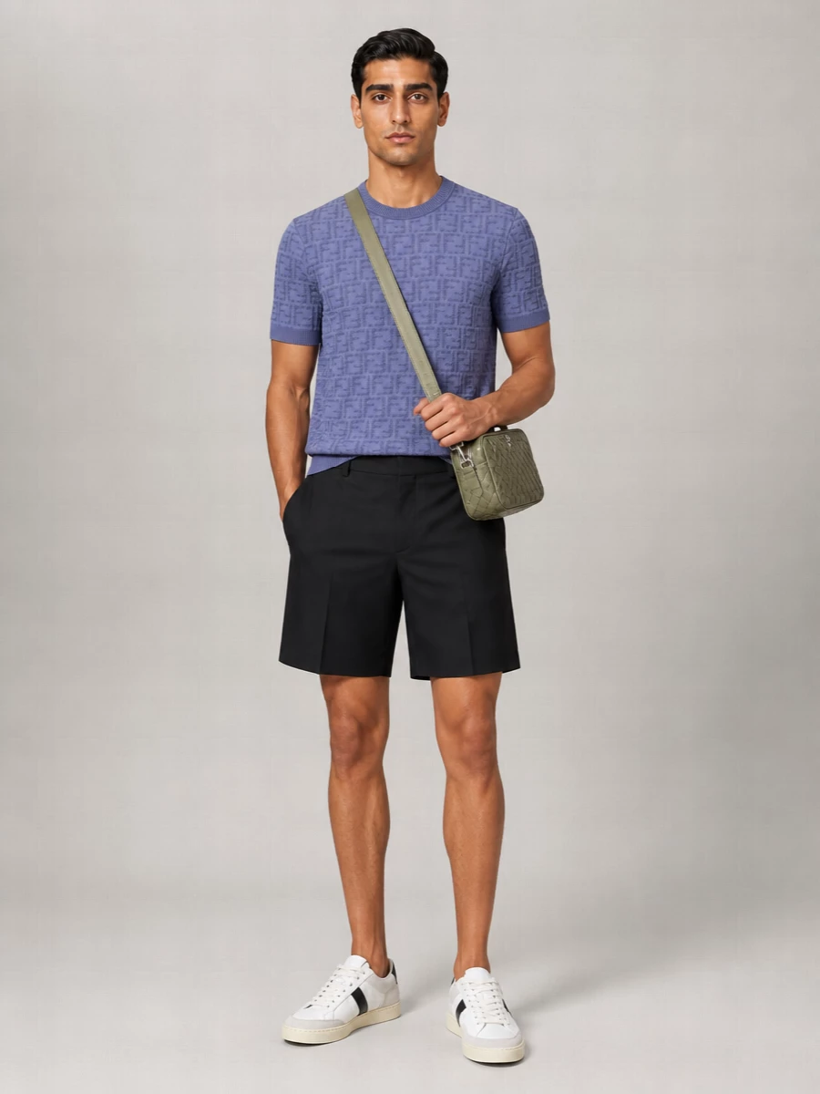 Tom Ford Leather Low-Top Sneakers