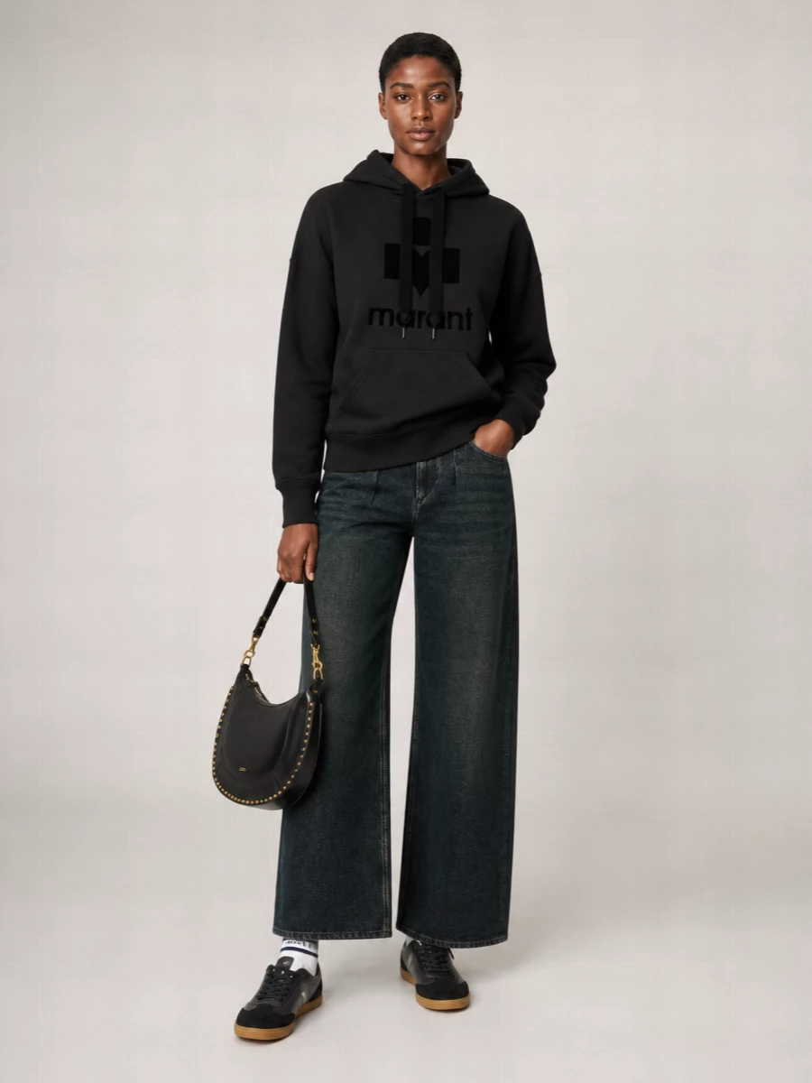 Isabel Marant Etoile Logo-Print Hoodie