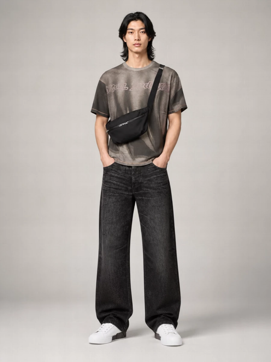 Diesel Printed Cotton T-Shirt