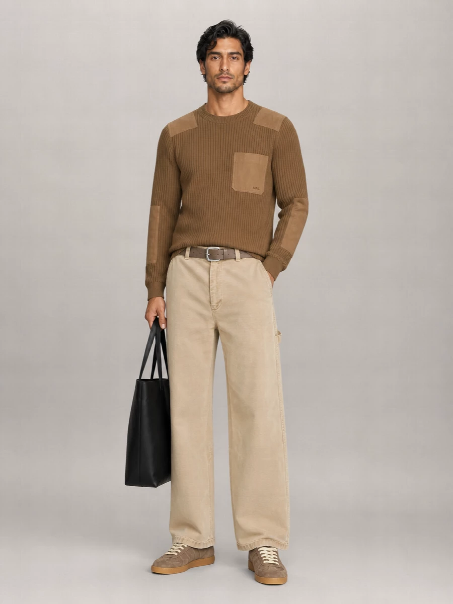A.p.c. Denim Loose Fit Trousers