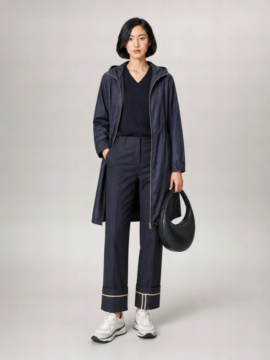 Herno Hooded Midi Jacket