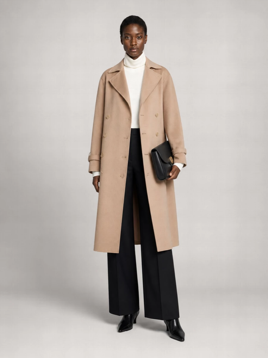 Totême Double-Breasted Trench Coat