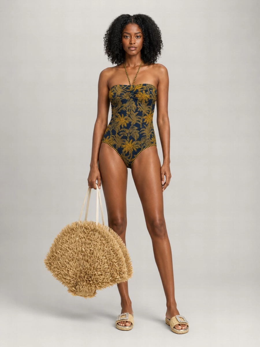 Roger Vivier Leather Beach Bag