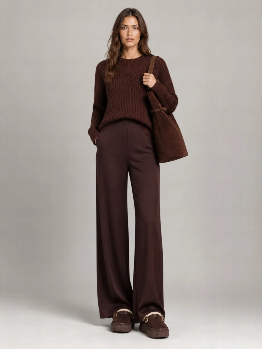 Manu Atelier Everyday Suede Shoulder Bag