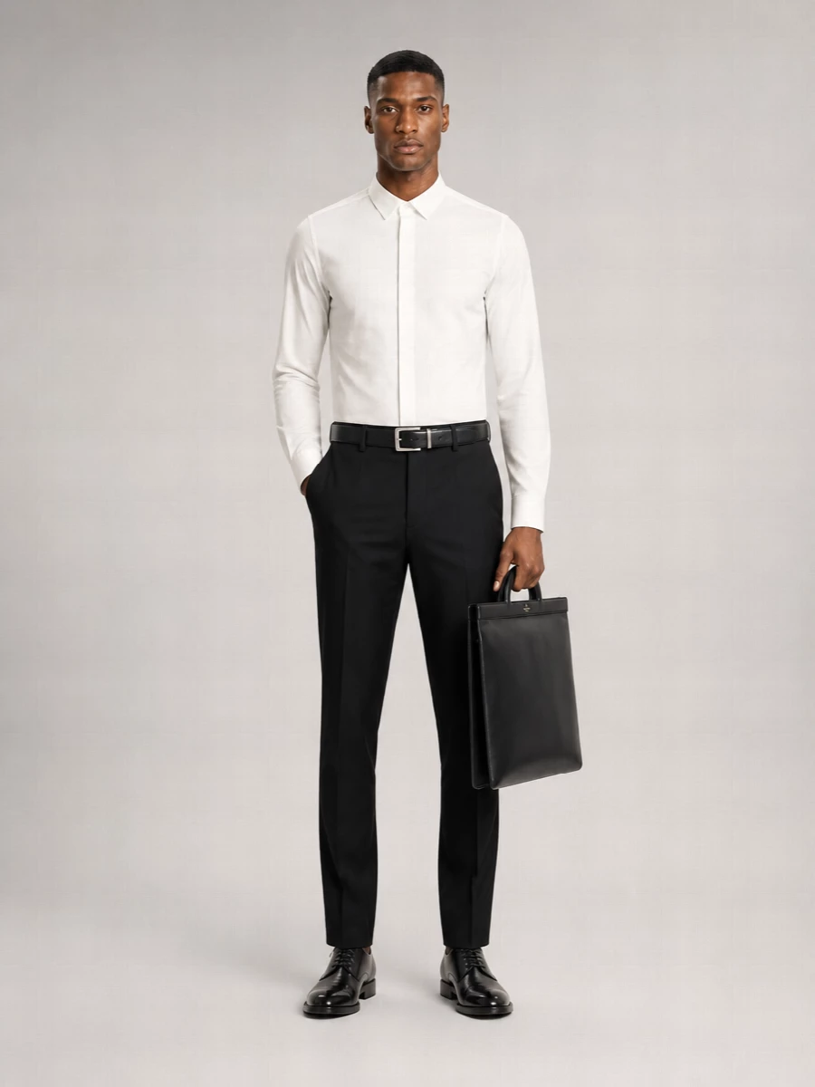 Valentino Garavani Virgin Wool Straight-Leg Tailored Trousers