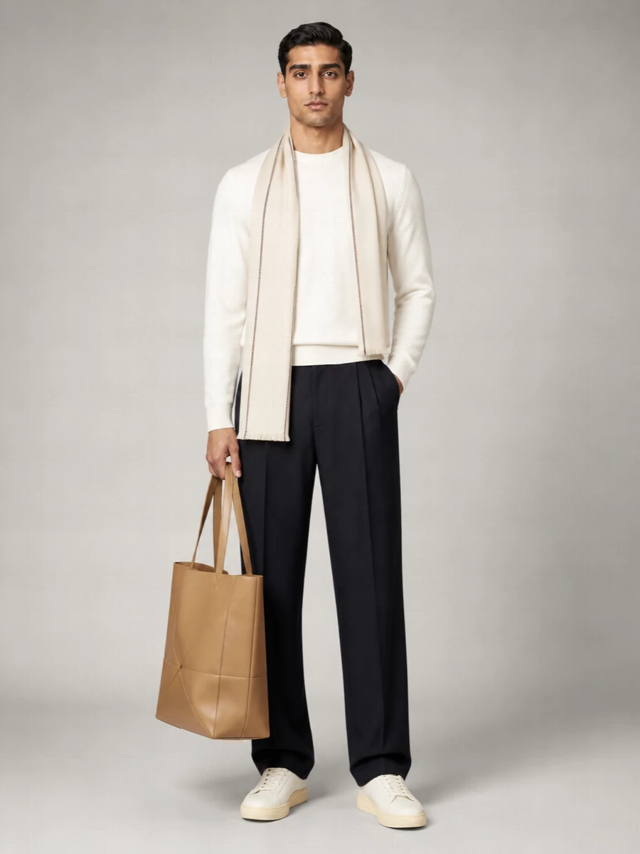 Etro Cashmere Ribbed Crewneck Jumper