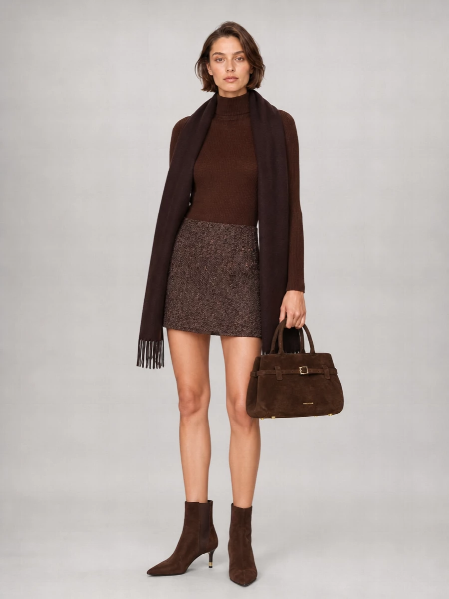 Furla Suede Ankle Boots