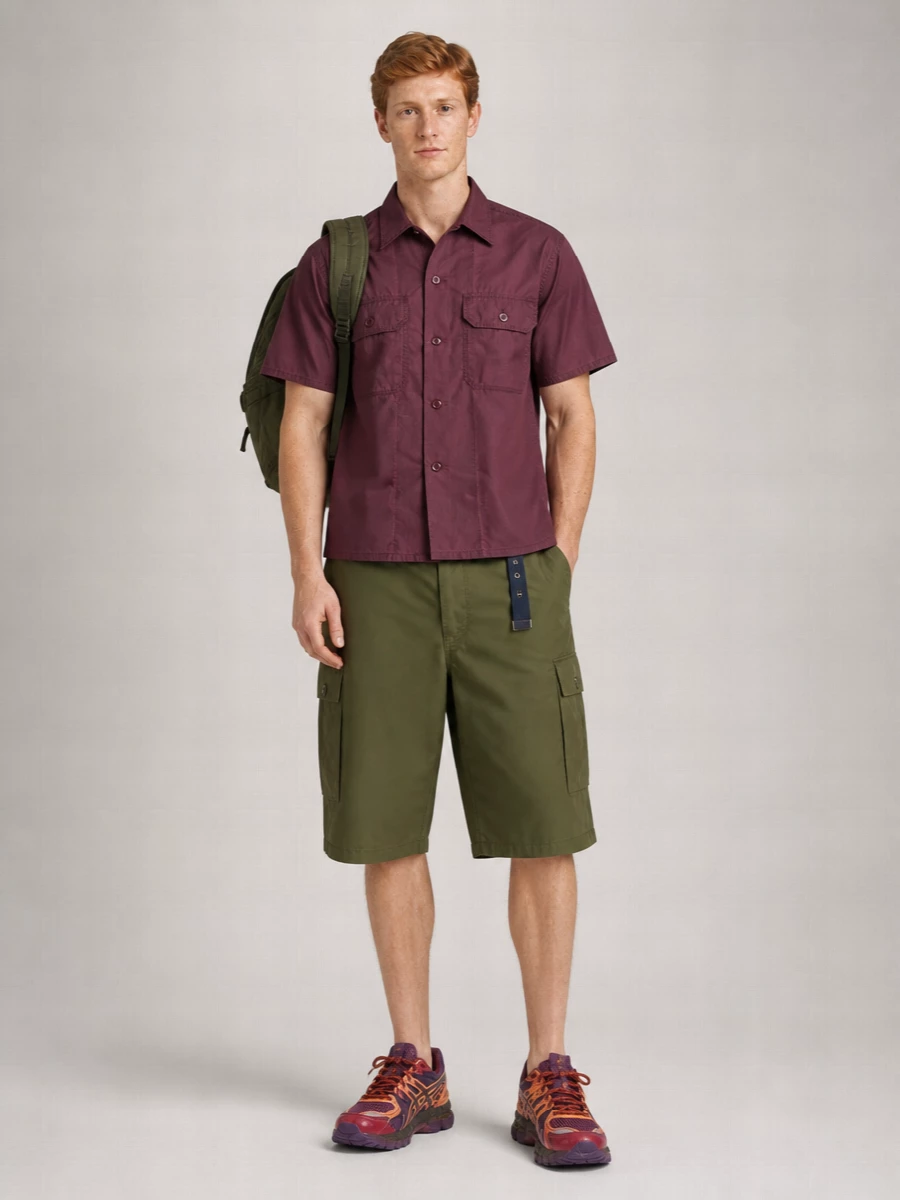 Beams Plus Nylon Casual Shirt