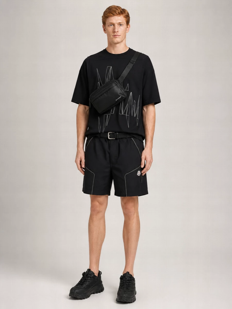 Moncler Cotton Cargo Shorts