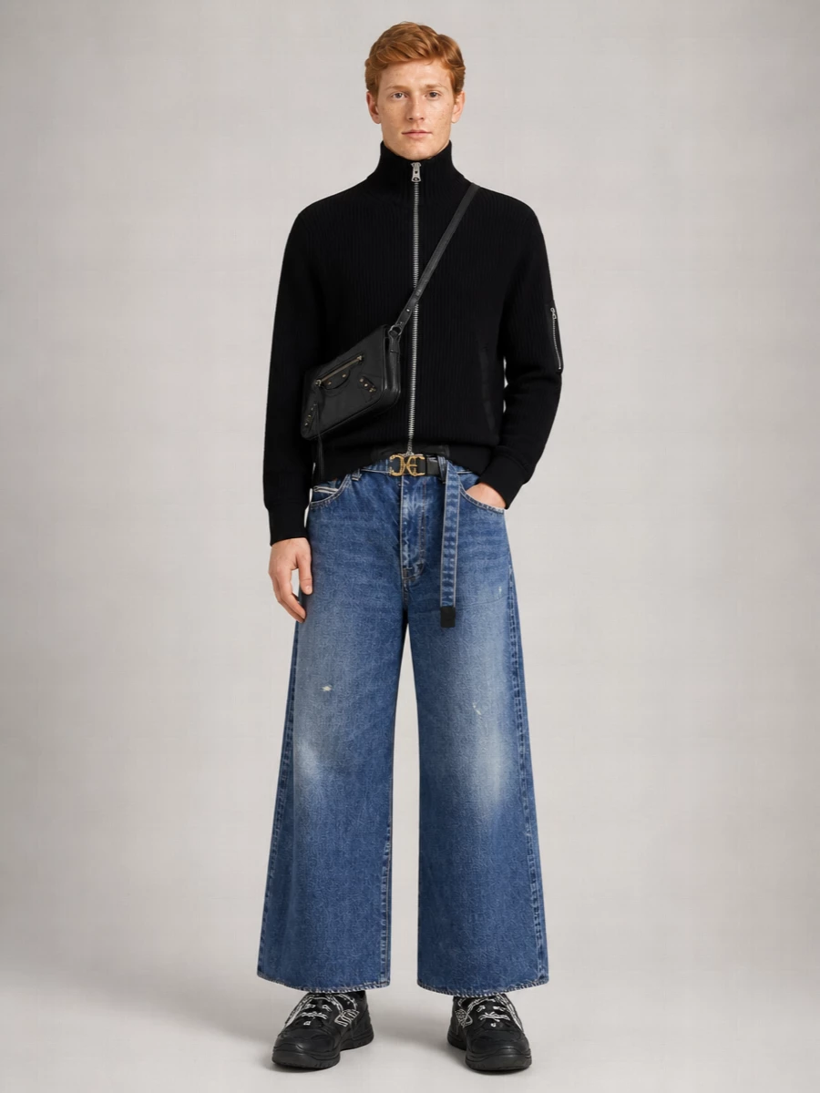 Sacai Straight Leg Jeans