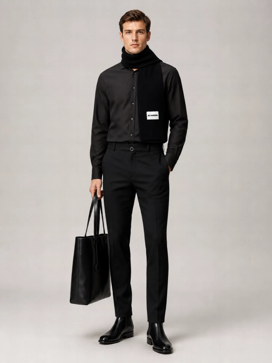 Jil Sander Wool Blend Shirt
