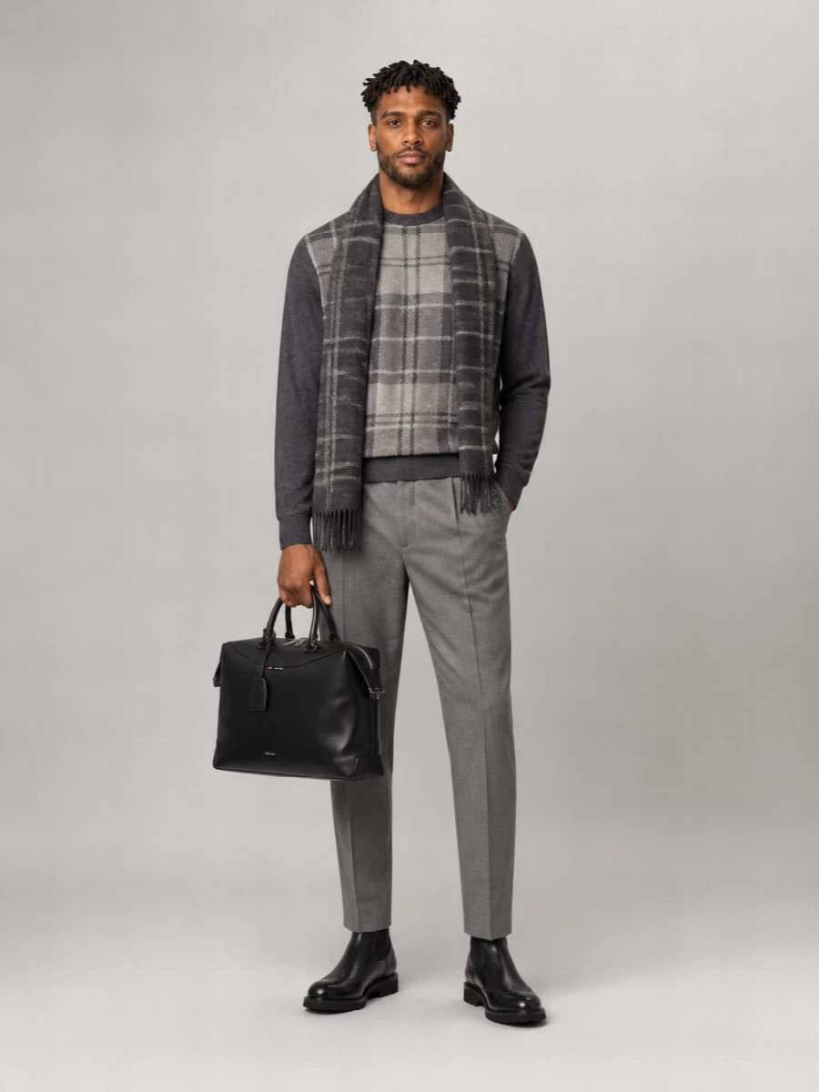 Barbour Wool Cotton Crewneck Jumper