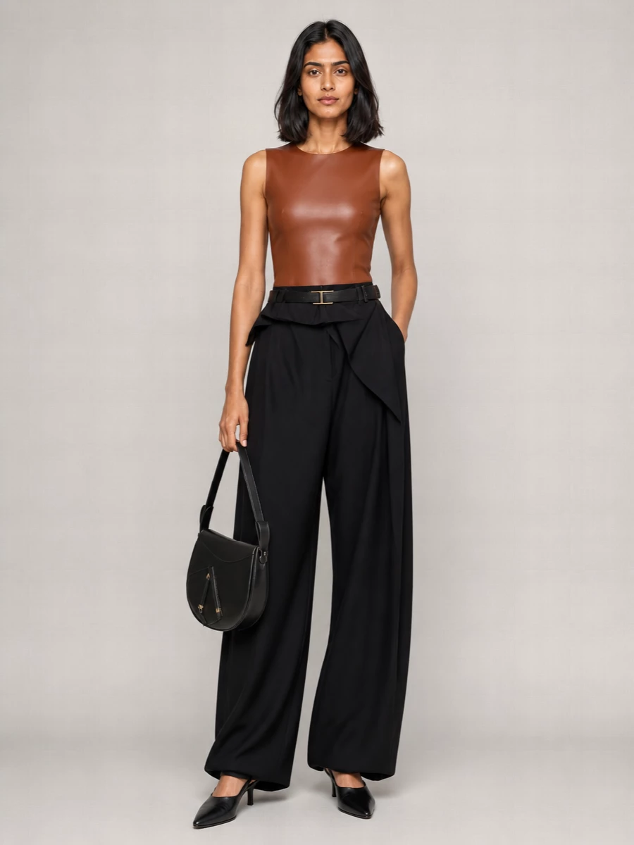 Jw Anderson Leather Tank Top