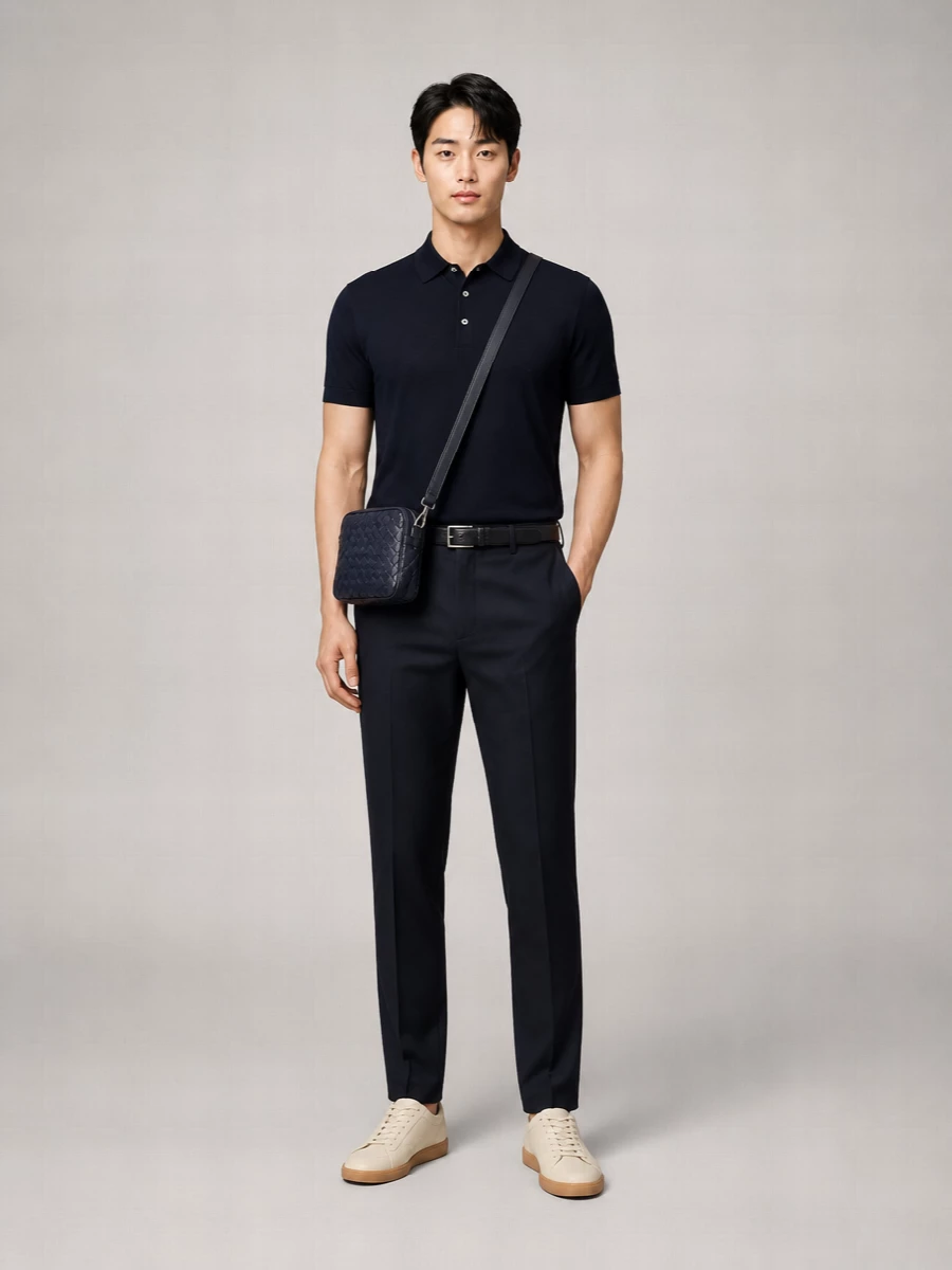 Zegna Wool Polo Shirt