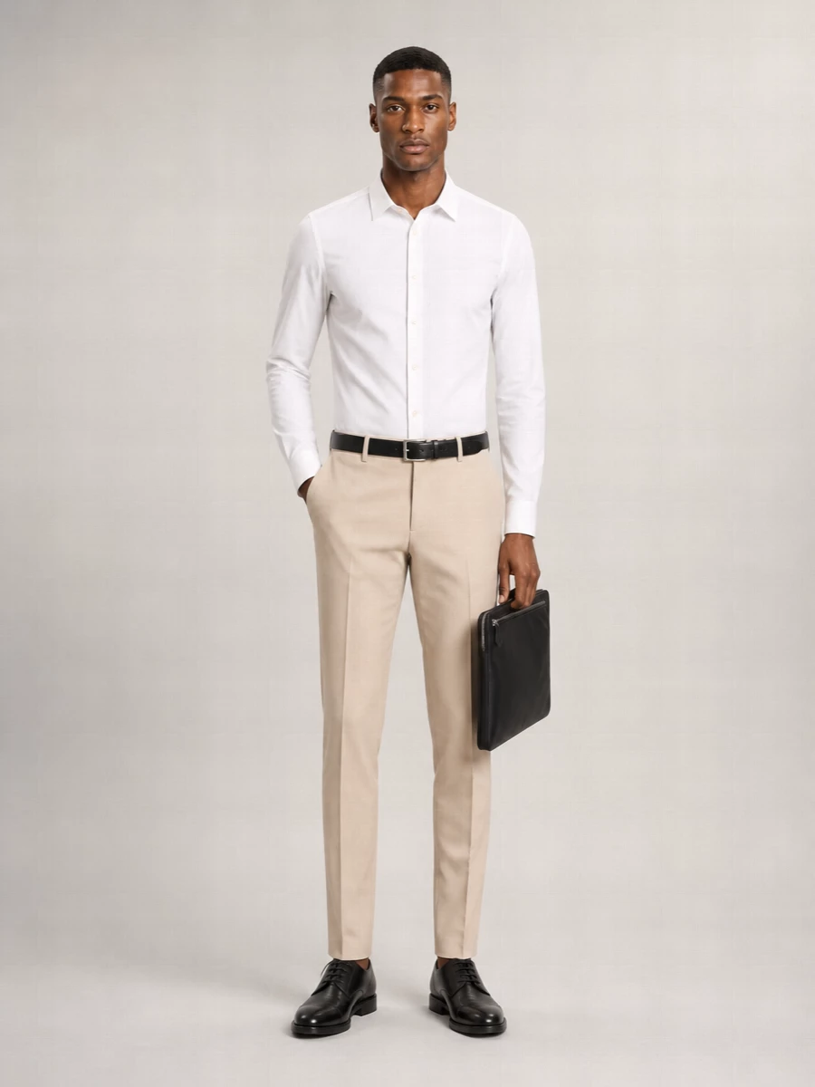 Boss Cotton Long-Sleeve Shirt