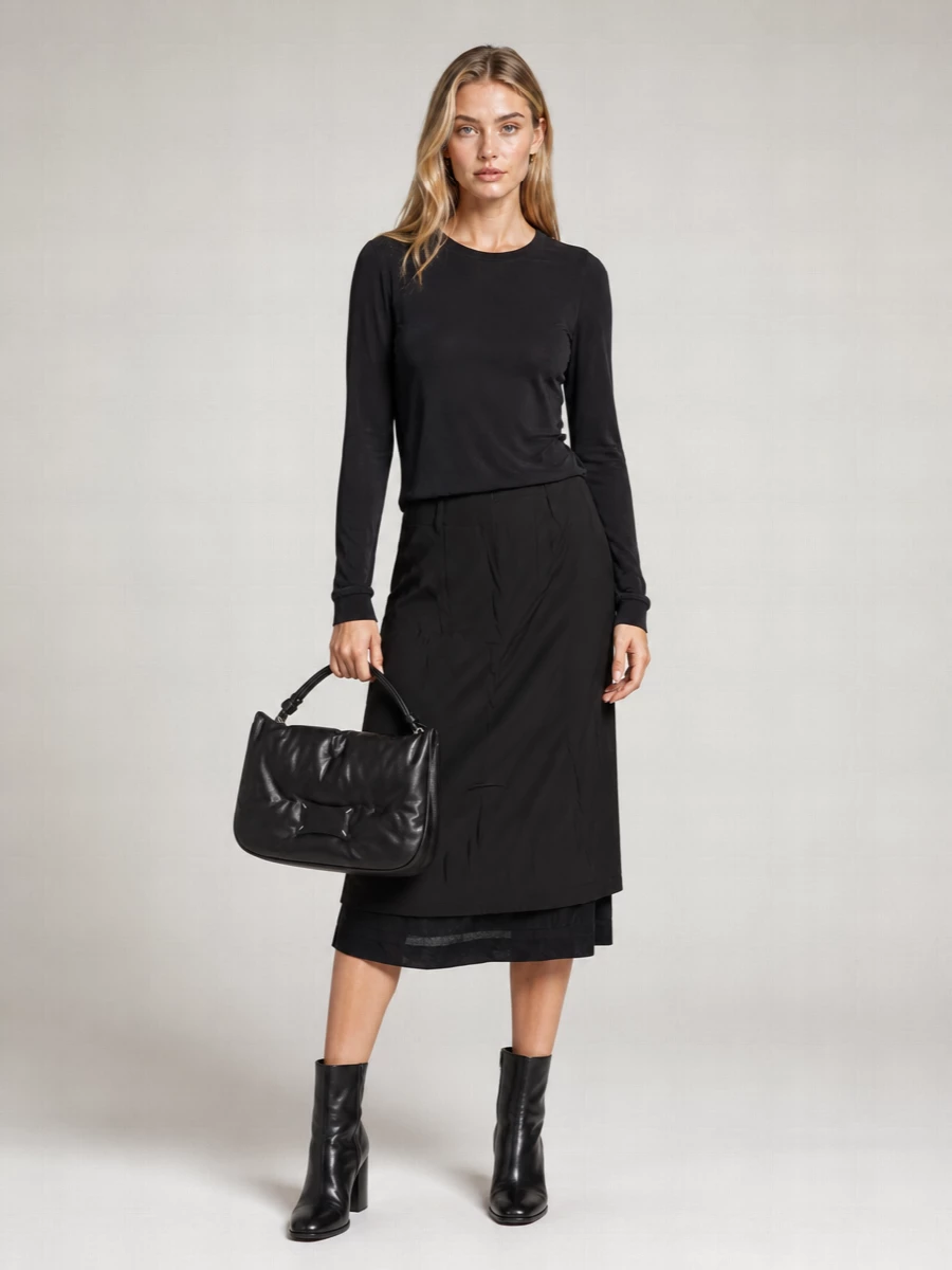 Maison Margiela Leather Tabi Ankle Boots