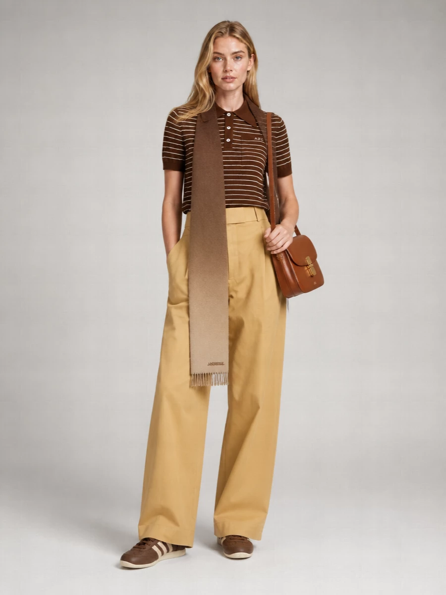 A.p.c. Grace Small Leather Shoulder Bag