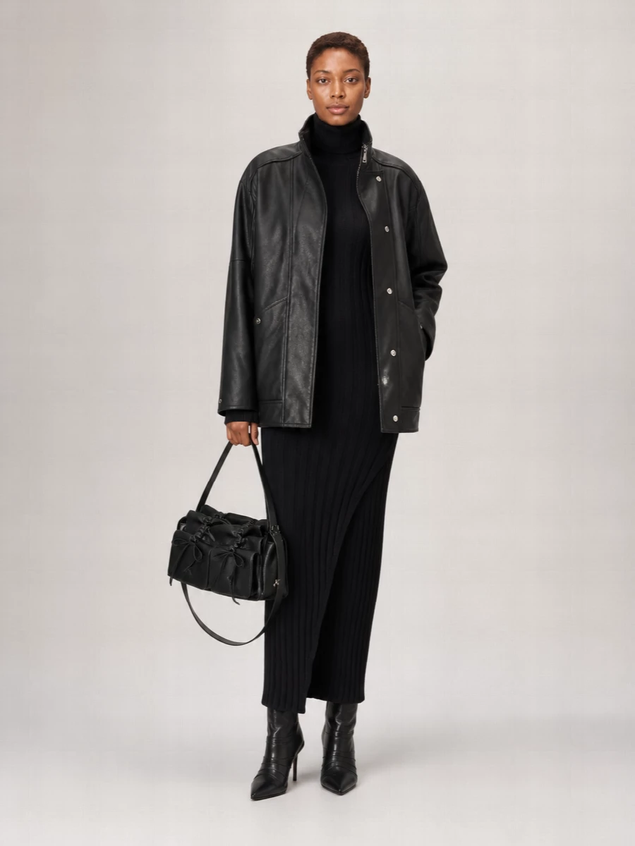 Anine Bing Leather Sandy Jacket