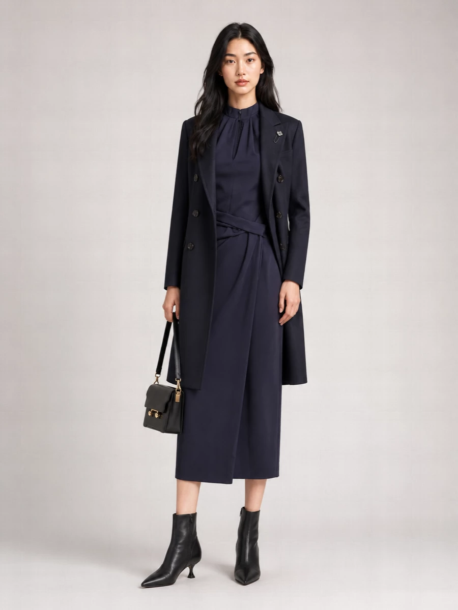Lardini double breasted coat